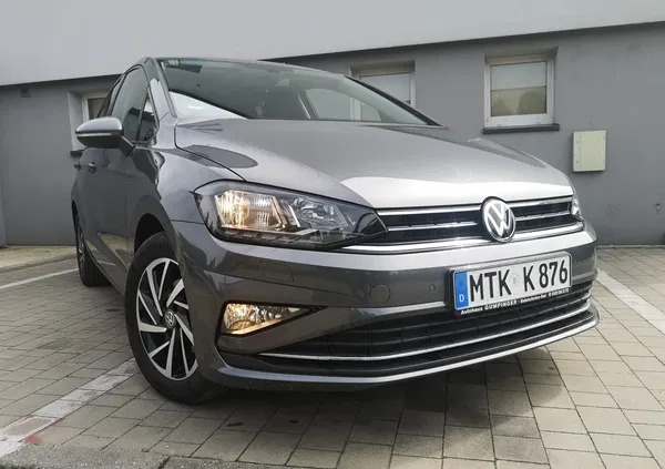 śląskie Volkswagen Golf Sportsvan cena 68500 przebieg: 63000, rok produkcji 2018 z Miasteczko Śląskie